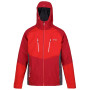 Chaqueta de hombre Regatta Sacramento VIII rojo DarkRed(Blk)