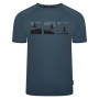 Camiseta de hombre Dare 2b Righteous III Tee azul/gris Orion Grey