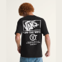 Camiseta de hombre Vans Stacked Hi SS Tee