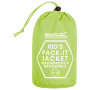 Chaqueta para niños Regatta Kids’ Pack-It Jacket III Sharp Green
