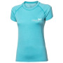 Camiseta funcional de mujer Progress MW NKRZ verde mint melír