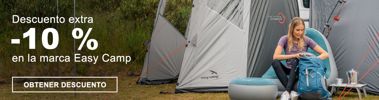 CUPÓN DESCUENTO -10% para Easy Camp